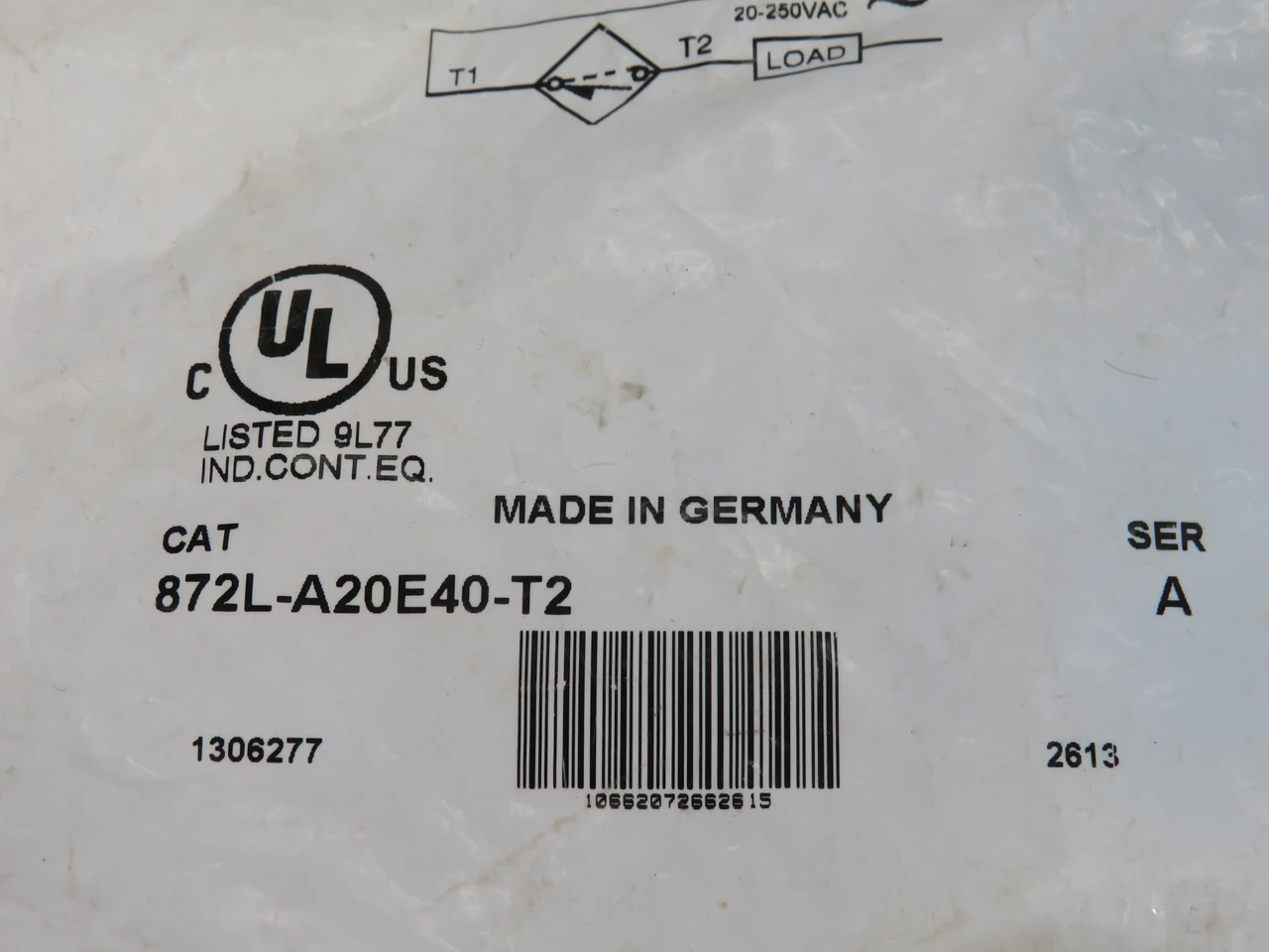 Allen-Bradley 872L-A20E40-T2 Series A Inductive Proximity Sensor OPEN BAG NWB