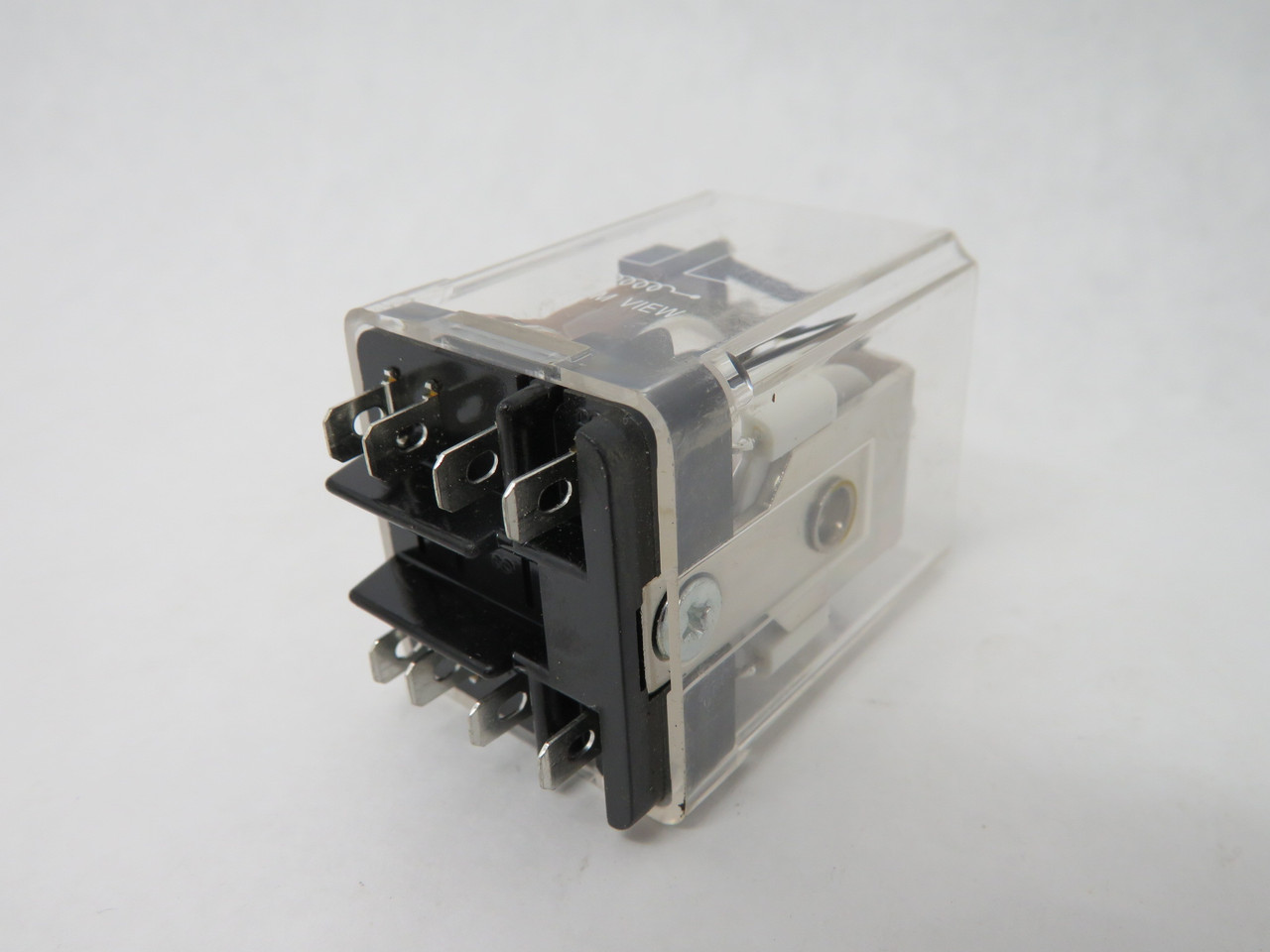 NTE R10-11D10-24 General Relay 24VDC 10A 240VAC 28VDC 8 Blade DPDT USED