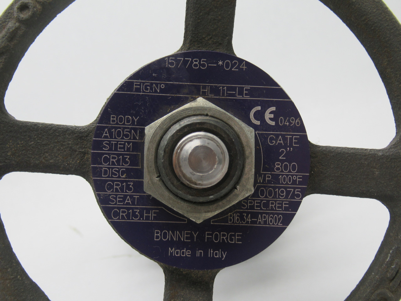 Bonney Forge 2" HL-11-T GATE LE Gate Valve 2" NPT A105N Body SHELF WEAR NOP
