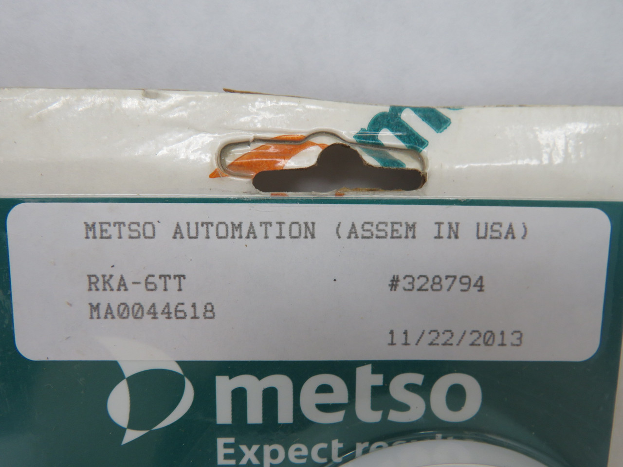 Metso RKA-6TT MA0044618 328794 Ball Valve Repair Kit SHELF WEAR NEW
