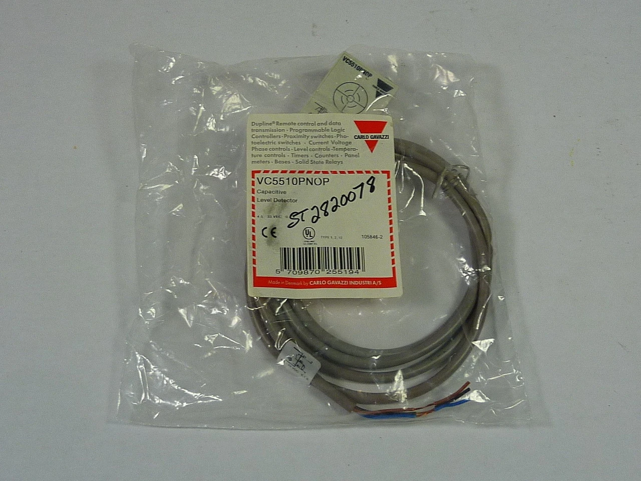 Carlo Gavazzi VC5510PNOP Capacitive Level Detector 4.5-33VDC 100mA NWB