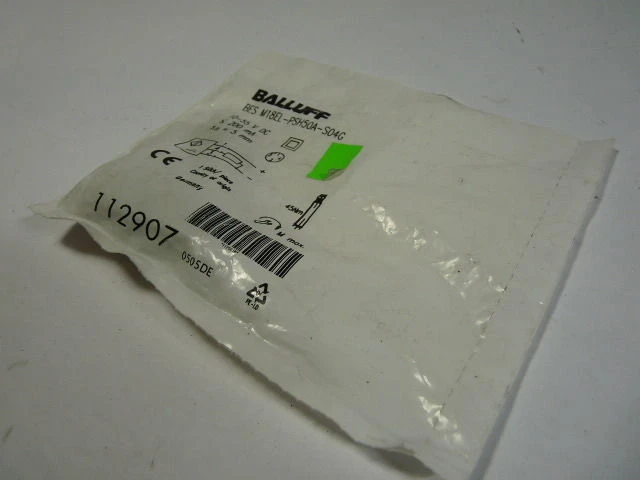 Balluff BESM18EL-PSH50A-S04G Proximity Sensor 10-55VDC 200mA 5mm Distance NWB