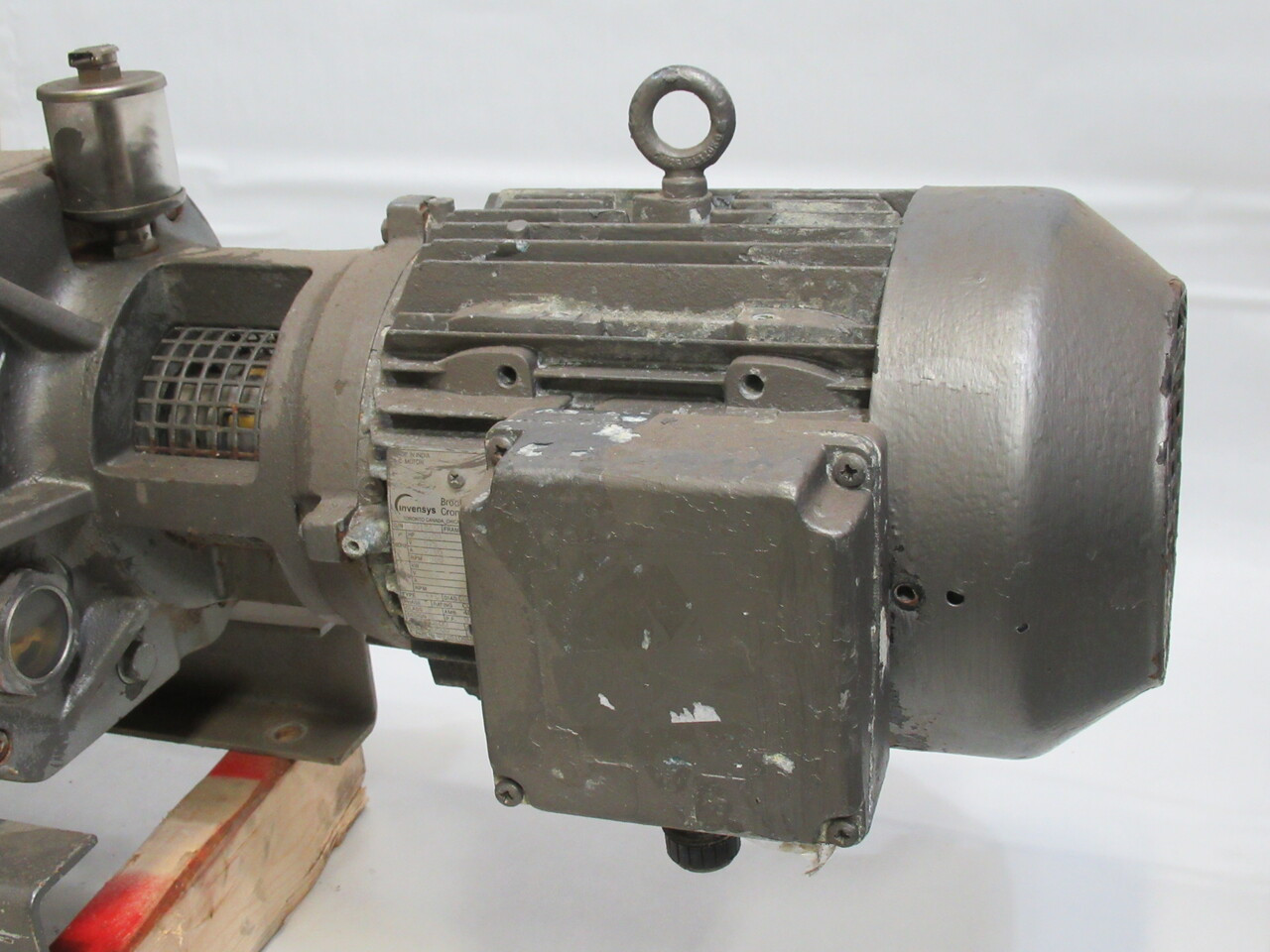 Busch WV 0500 B 006 XXAA Vacuum Pump Assembly C/W Motor & Filter USED
