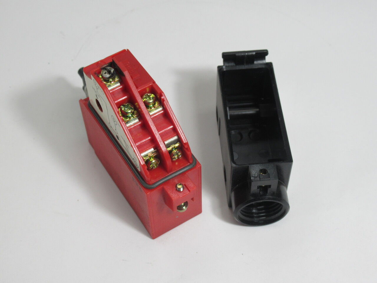Square D 9006PE8FANES Fiber Optic Switch with Time Delay MISSING HARDWARE USED