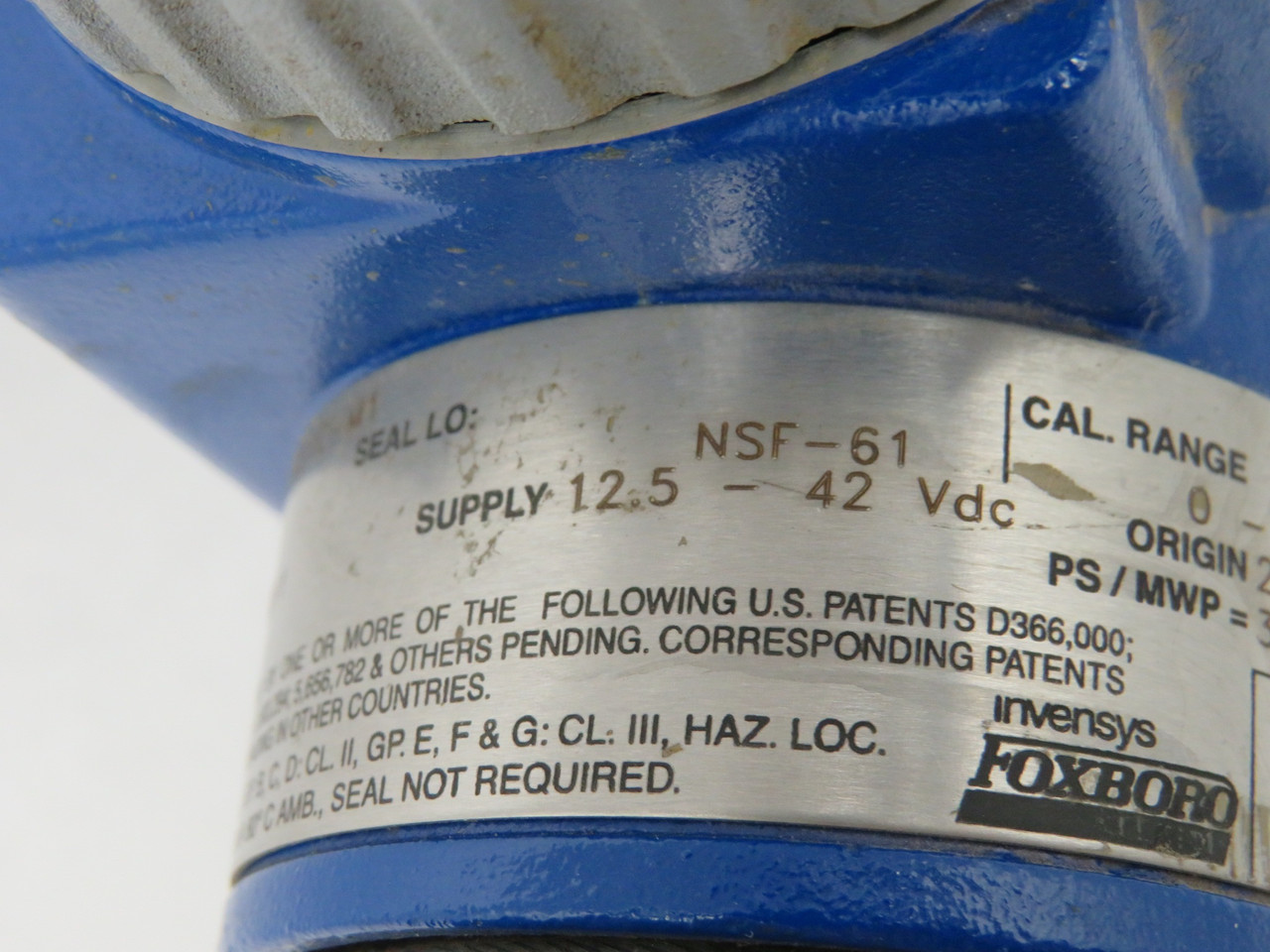 Foxboro IDP10-T22B01C-M1 Differential Pressure Transmitter SHELF WEAR NOP