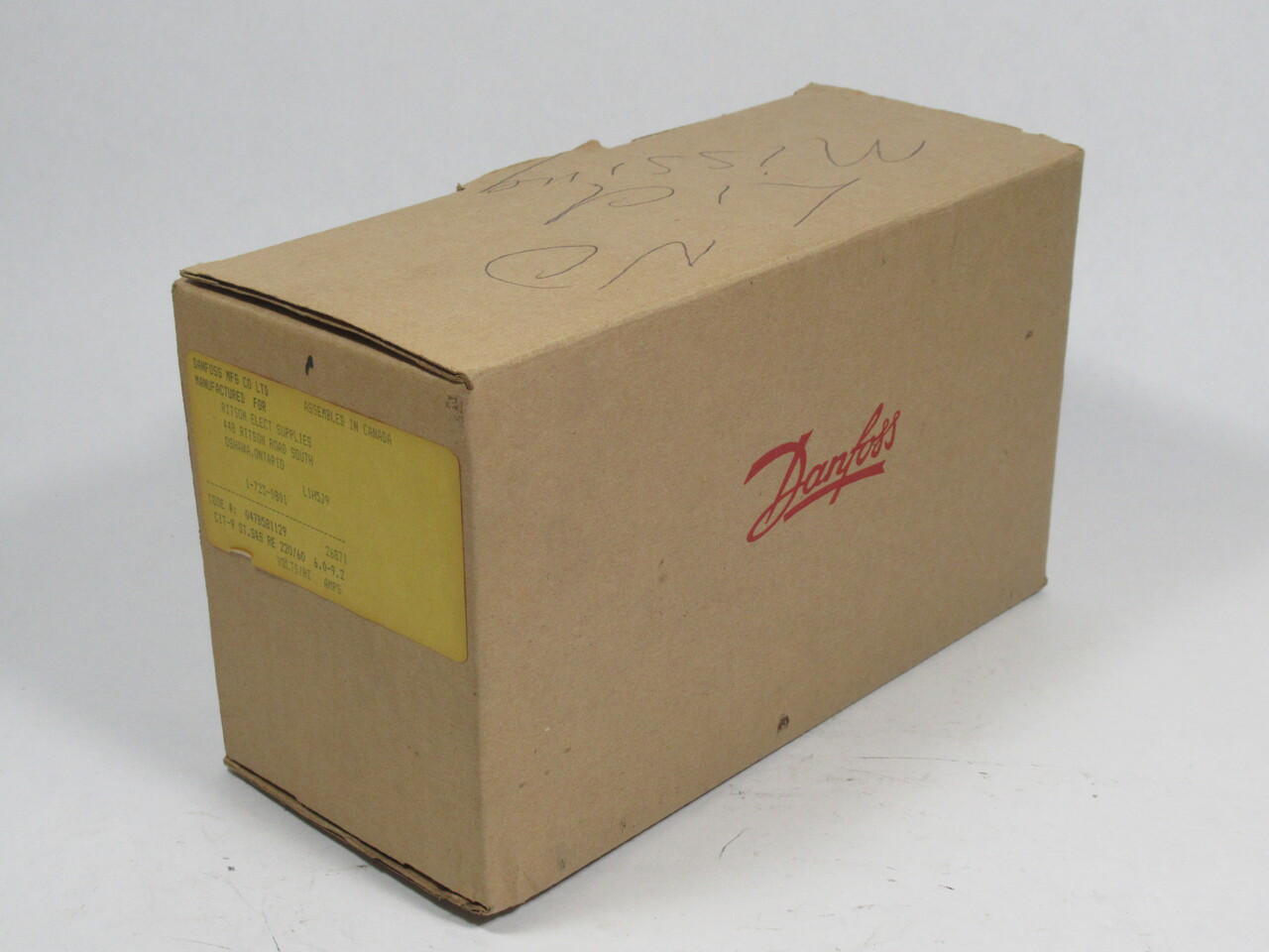 Danfoss DOL Starter CI 9 208-230V 50/60Hz 6.0-9.2A Start/Stop/Reset WEAR NOP
