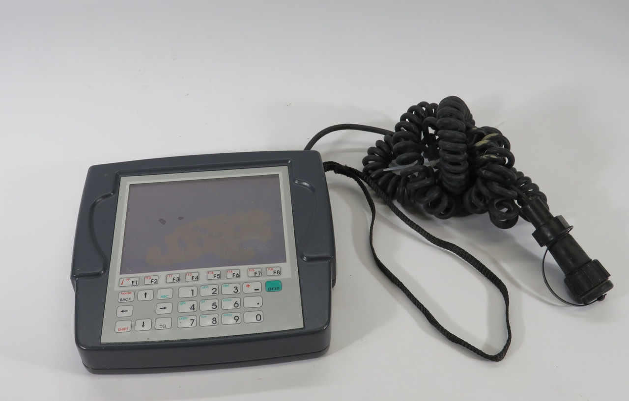 Metso A4310082 V3.0 Kajaani Communicator-i Panel w/Cable SCREEN DAMAGE USED