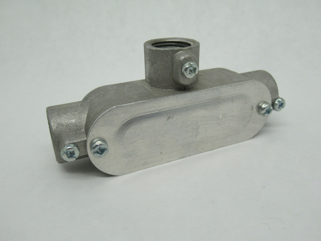 Commander CITA-1/2 Cast Aluminum Conduit Tee Fitting 1/2" NPT SHELF WEAR NOP