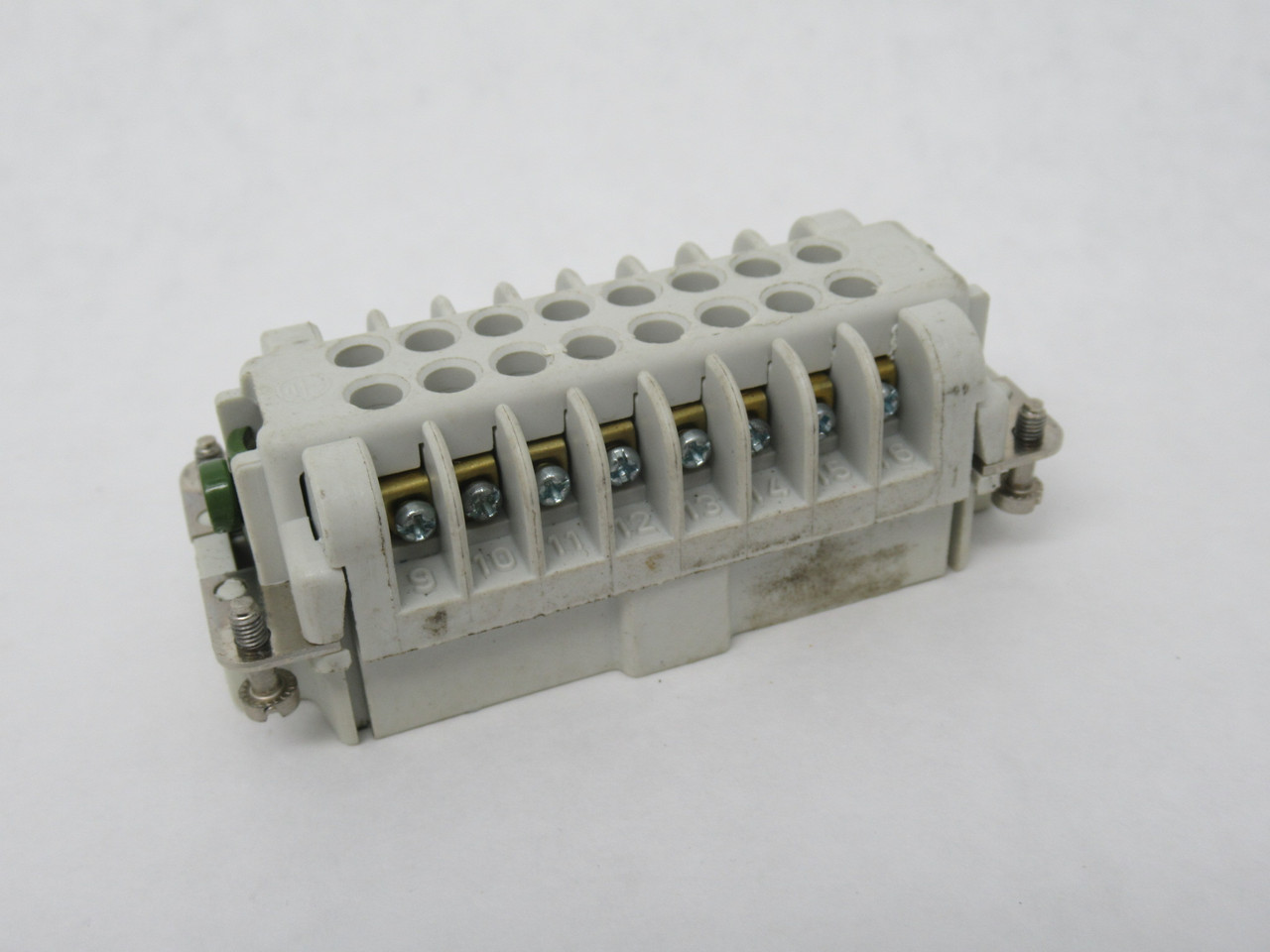 Thomas & Betts MS216B Male Connector 16P+G 1-16 16A 600V USED