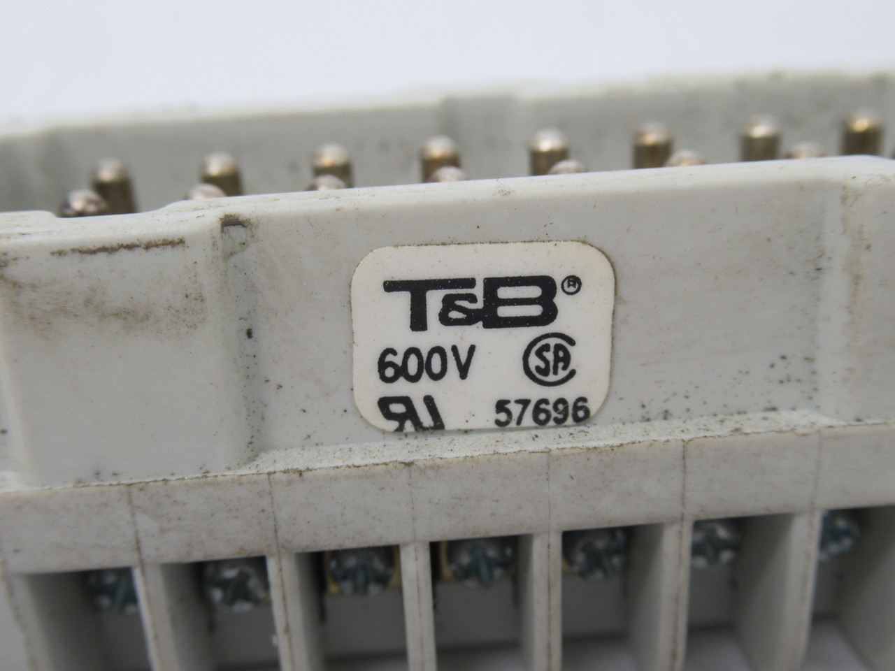 Thomas & Betts MS216B Male Connector 16P+G 1-16 16A 600V USED