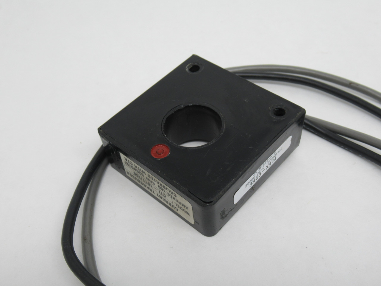 Flex-Core CTL-101T/100 Current Transducer 100A 200mA Size C 16" Wires USED