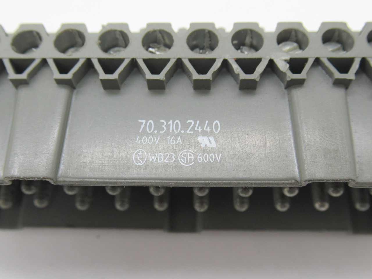 Wieland 70.310.2440 Male Connector 16A Size 24 24P+G USED