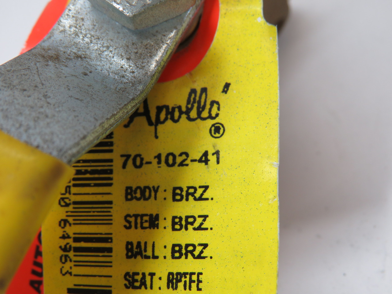 Apollo 70-102-41 Brass Ball Valve 3/8" FNPT 600 WOG psi SHELF WEAR NOP