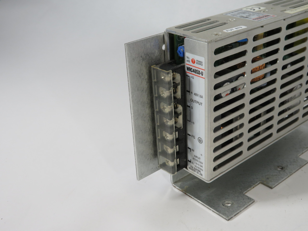 ETA Electric WRC48SX-U AC/DC Converter w/Bracket 48V 1.6A 115-230V 1.6-0.9A USED