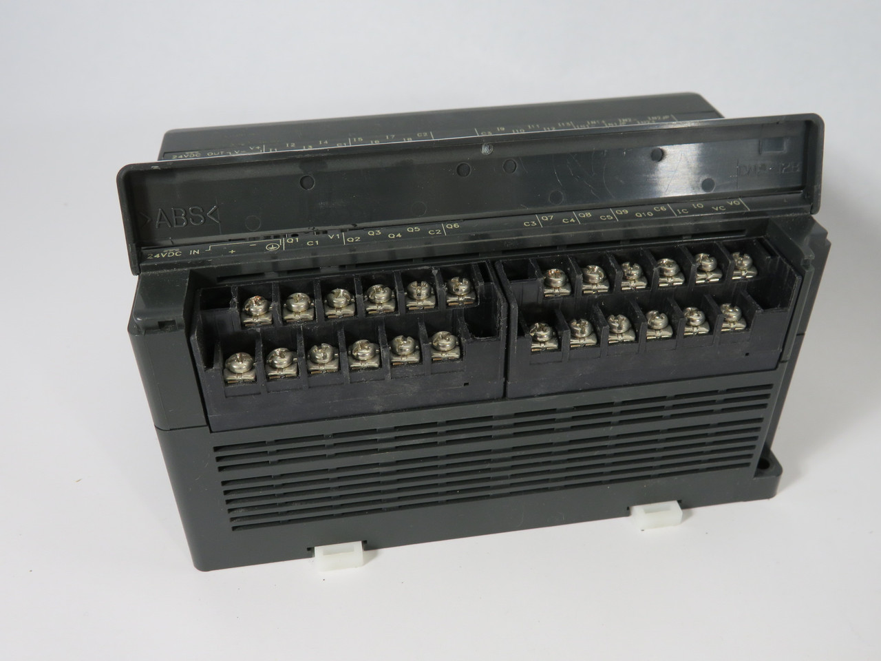 General Electric IC200UAL005-DK Micro Controller 24VDC MISSING TOP COVER USED