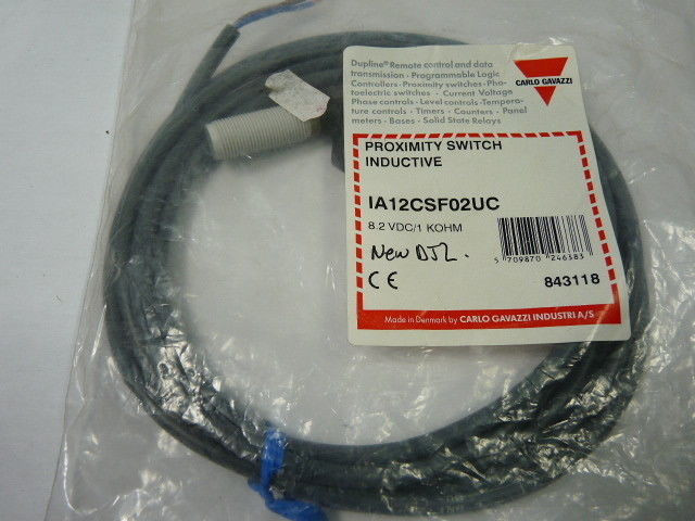 Carlo Gavazzi IA12CSF02UC Proximity Inductive Switch 8.2 VDC NWB