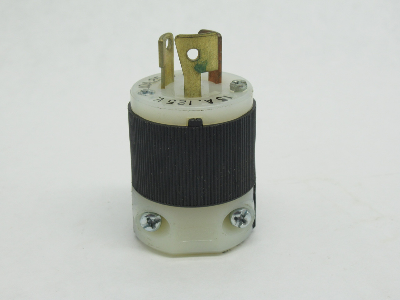 Hubbell HBL7567C Twist-Lock Plug 10A 250V 15A 125V 3-Wire 3-Pole USED