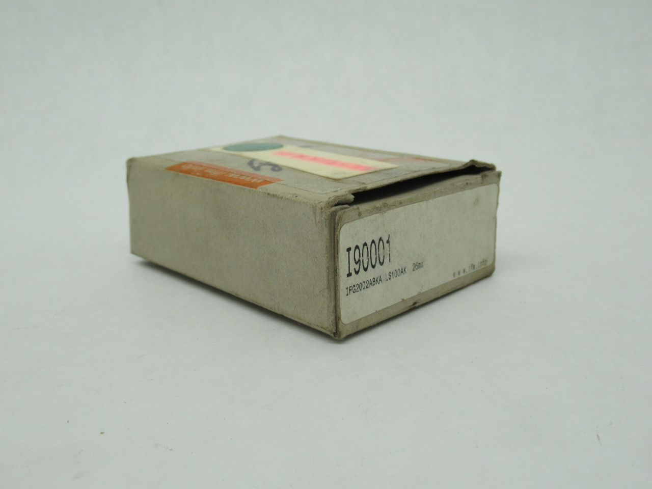 IFM I90001 Inductive Sensor 20-250VAC/DC 300mA 26mm Probe Length 3000 psi NO NEW