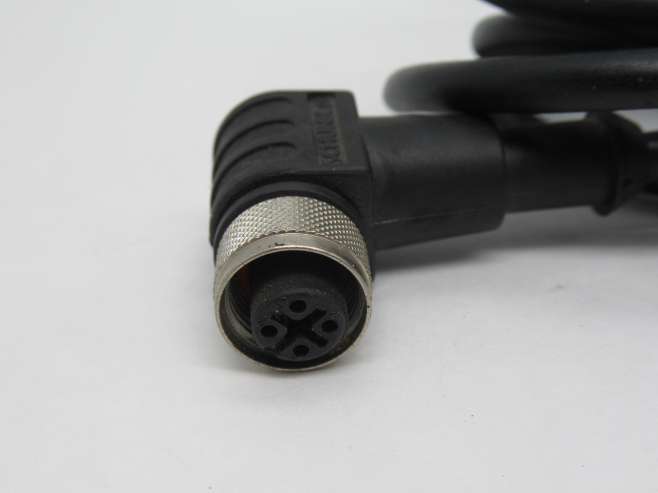 Schunk 0301503 Connection Cable Angled Socket M12 3-Wire Female 3m L USED