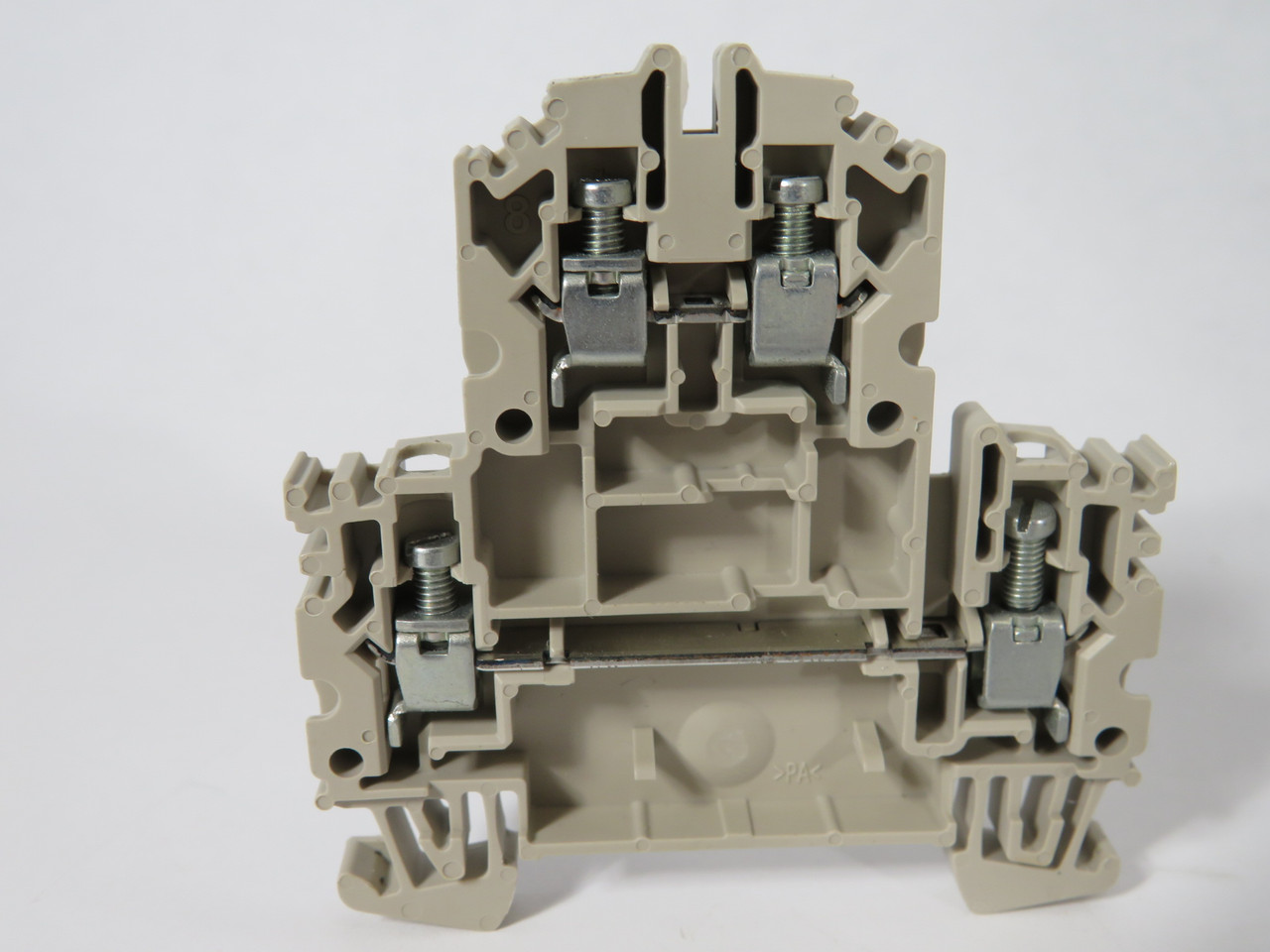 Weidmuller WDK-4N 1041900000 Beige Terminal Block 550V 4mm2 Lot of 20 USED