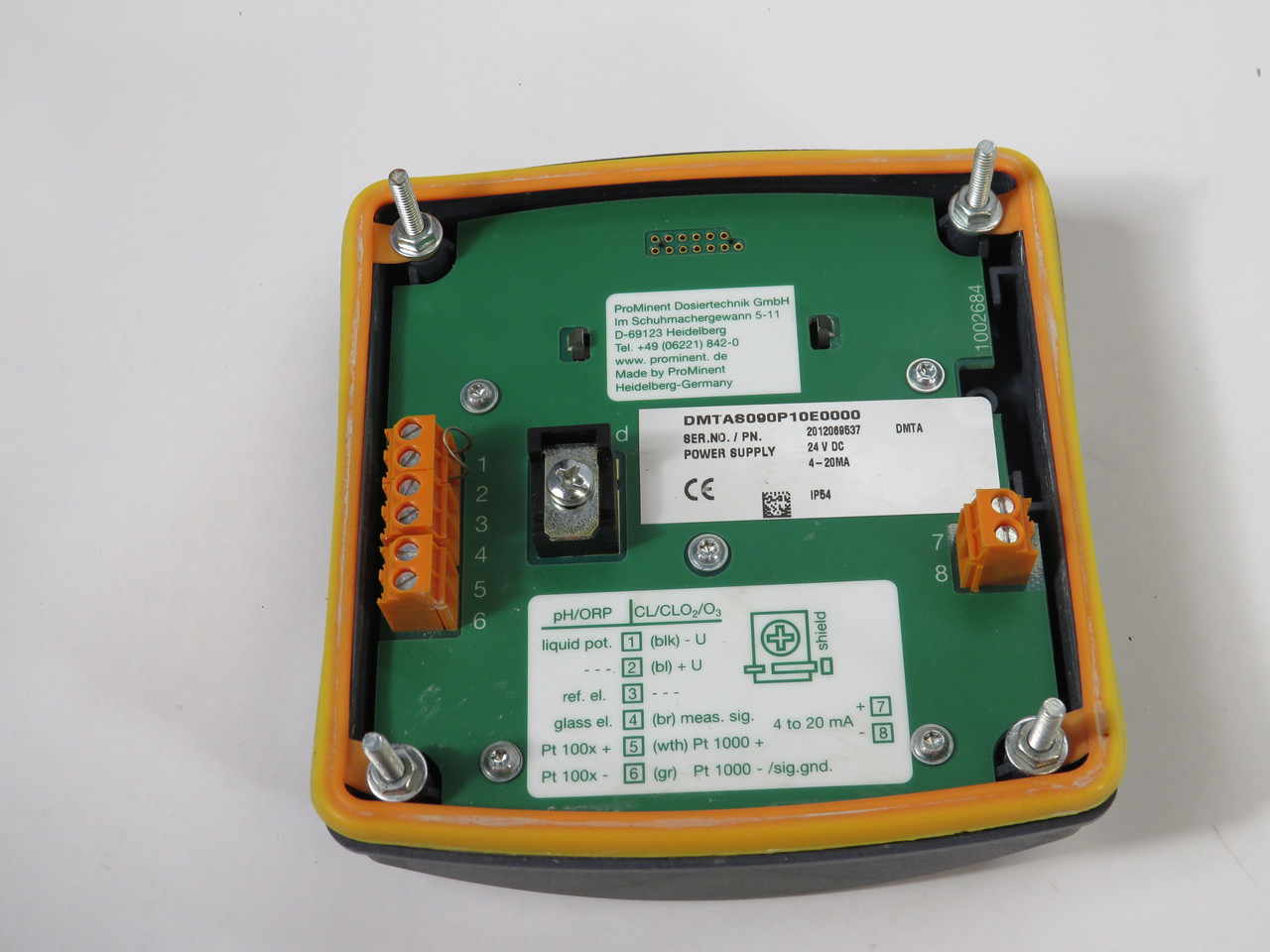 ProMinent DMTAS090P10E0000 Dulcometer pH Monitor 2W Transmitter USED