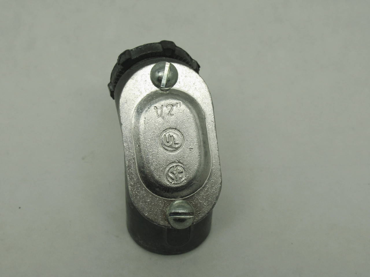 Iberville CI7204 Rigid to Box Pull Elbow 1/2" Zinc Alloy NOP
