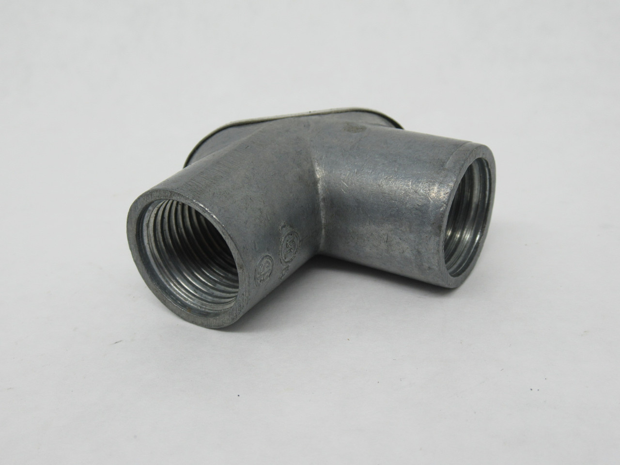 Iberville CI7304-G Rigid to Rigid Pull Elbow with Gasket 1/2" Zinc Alloy NOP