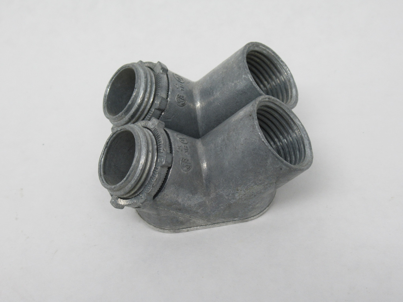 Sigma Electric 49671 Rigid to Box Pull Elbow 1/2" Zinc Lot of 2 NO GASKET NOP