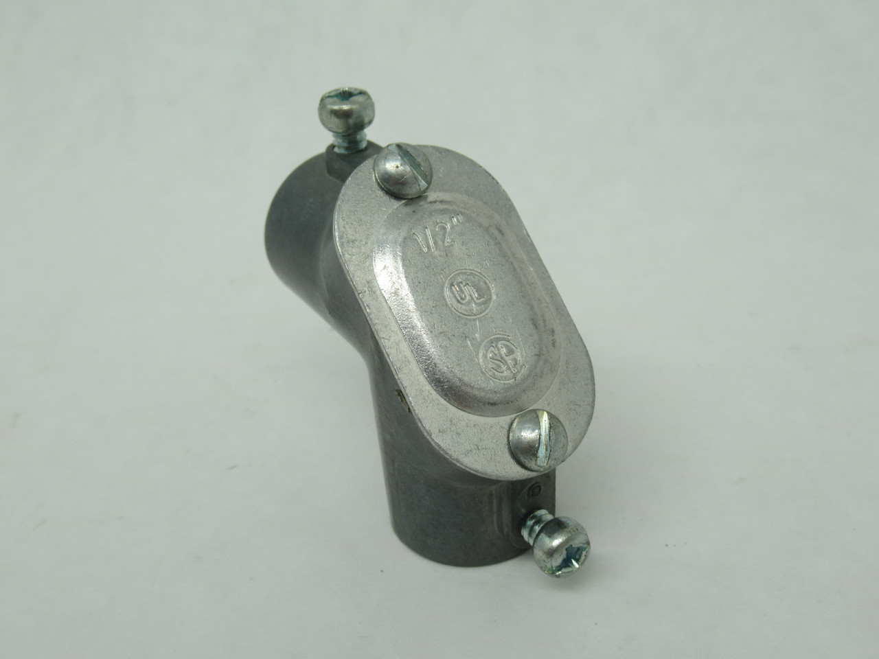 Iberville CI5304 EMT to EMT Pull Elbow 1/2" Zinc Alloy SHELF WEAR NOP