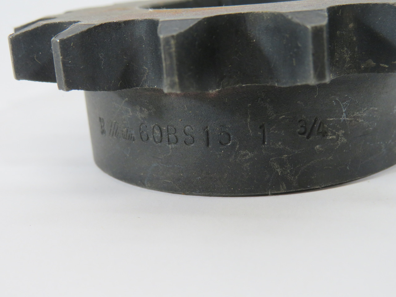 Martin 60BS15-1-3/4 Sprocket 1-3/4" Bore 15 Teeth 60 Chain 3/4" Pitch RUST USED