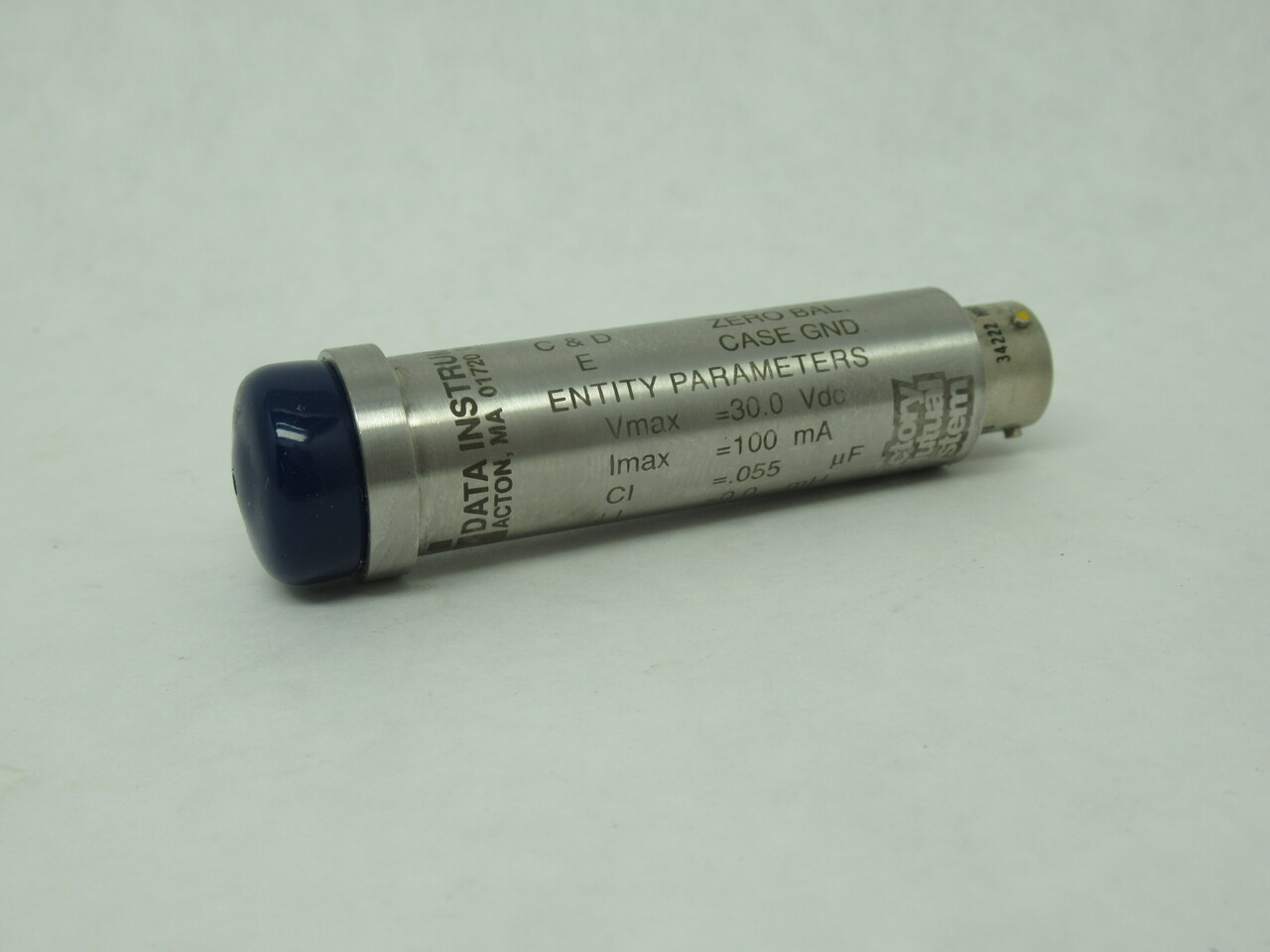 Data Instruments 9243206 Model BL Pressure Transmitter 30VDC 100mA 3000 psi NOP