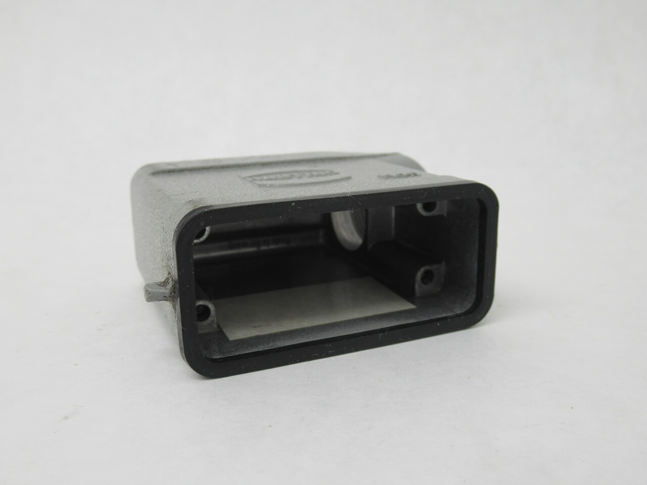 Harting 09200101541 Side Entry Connector Hood Single Lever PG16 Size 10A USED