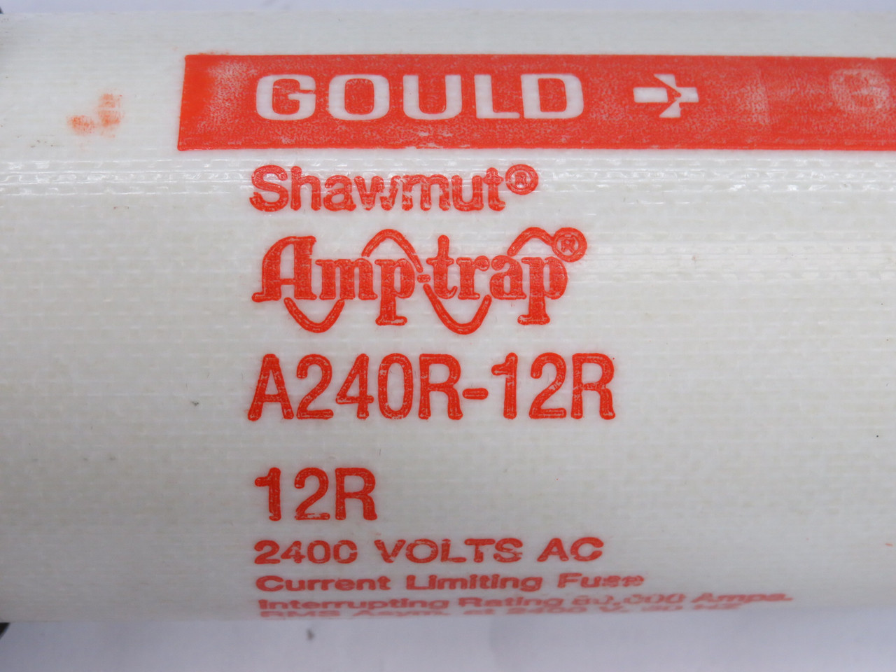 Gould Shawmut A240R-12R Current Limiting Fuse 12R 2400VAC BOX DAMAGE NEW