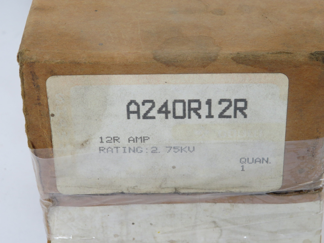 Gould Shawmut A240R-12R Current Limiting Fuse 12R 2400VAC BOX DAMAGE NEW