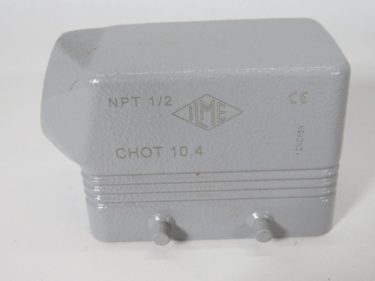 Ilme CHOT-10.4 Rectangular Connector Hood Size 57.27 4 Peg 1/2" NPT NOP