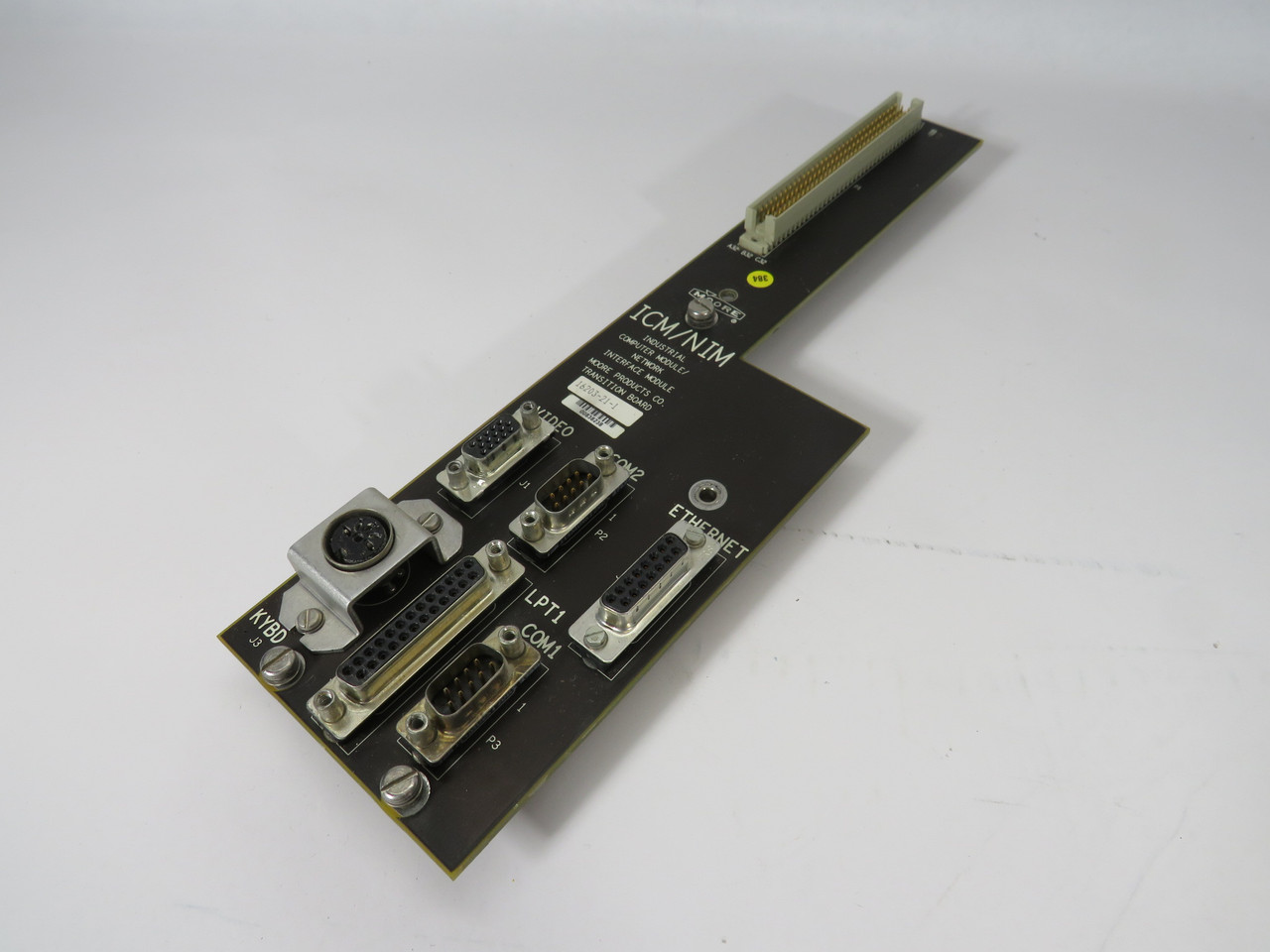 Moore 16203-21-1 Computer/Network Interface Transition Board USED