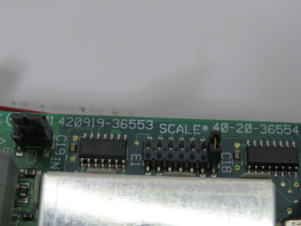 GSE 420919-36553 Database Board for 60 Series Scale NOP
