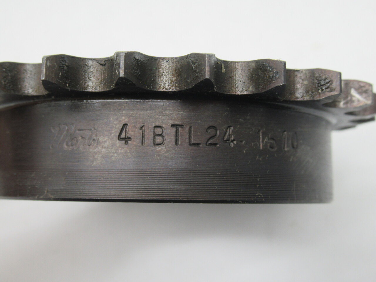 Martin 41BTL24-1610 Roller Chain Sprocket 1-5/8" Max Bore 24T 41C 1/2"P USED