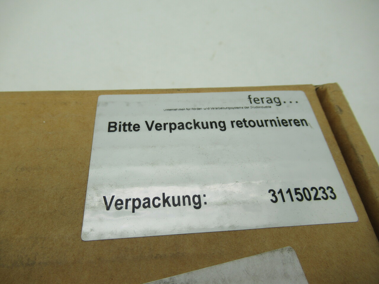 Ferag 20100383.003 Switch  NEW