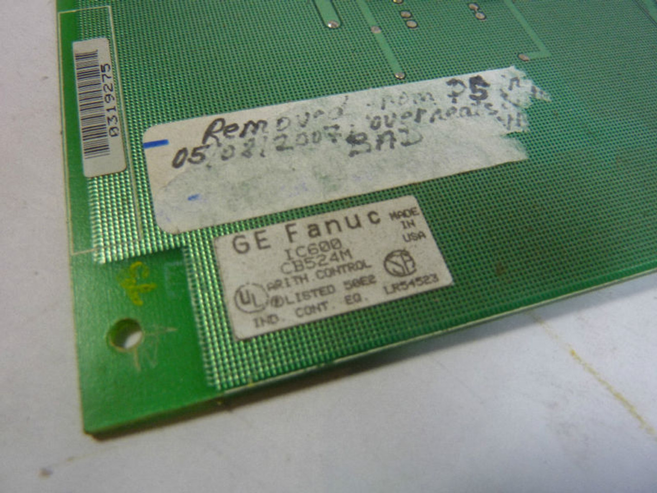 GE Fanuc IC600-CB524M Arithmetic Control USED