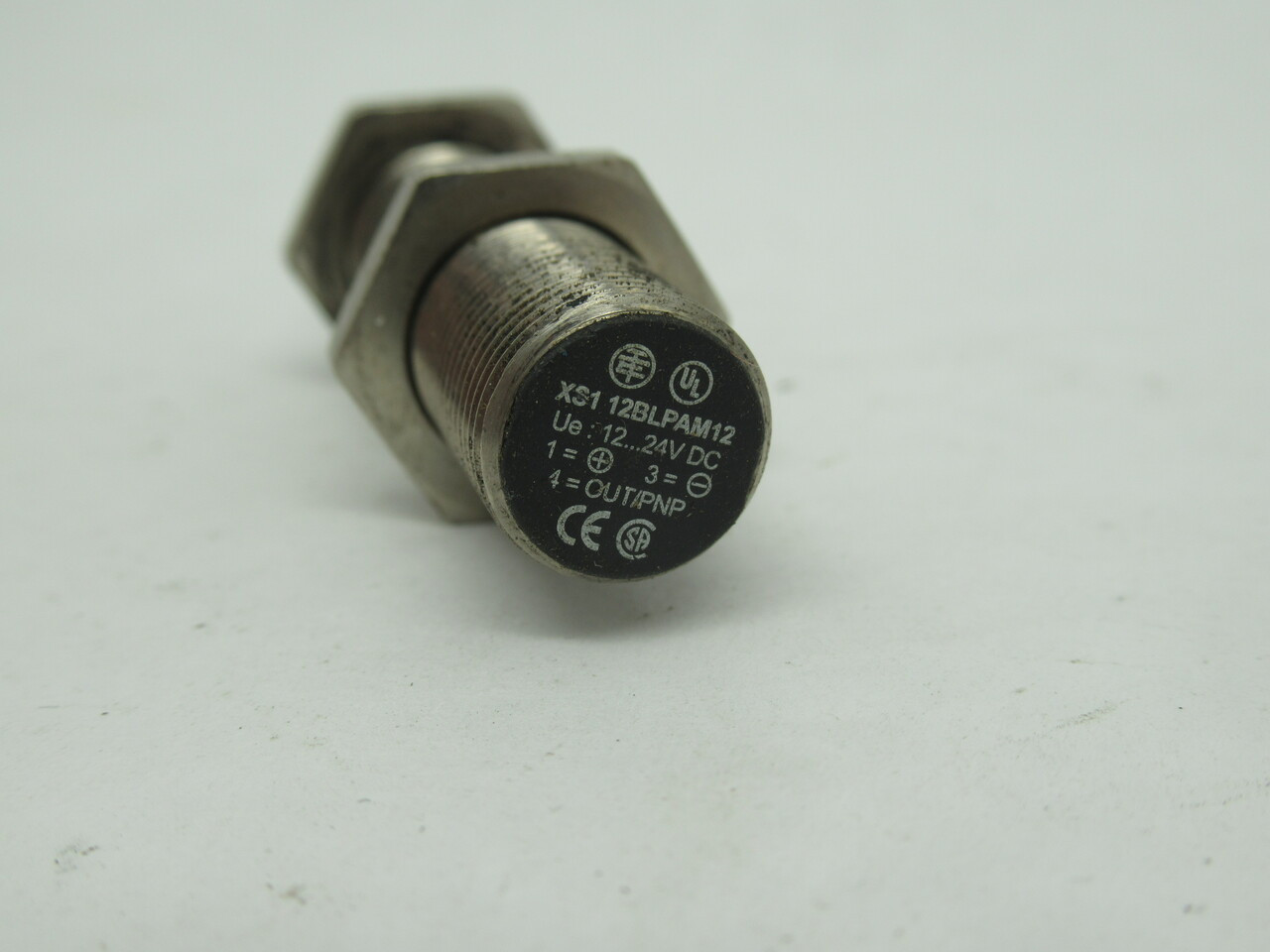 Telemecanique XS1-12BLPAM12 Inductive Sensor 12-24VDC USED