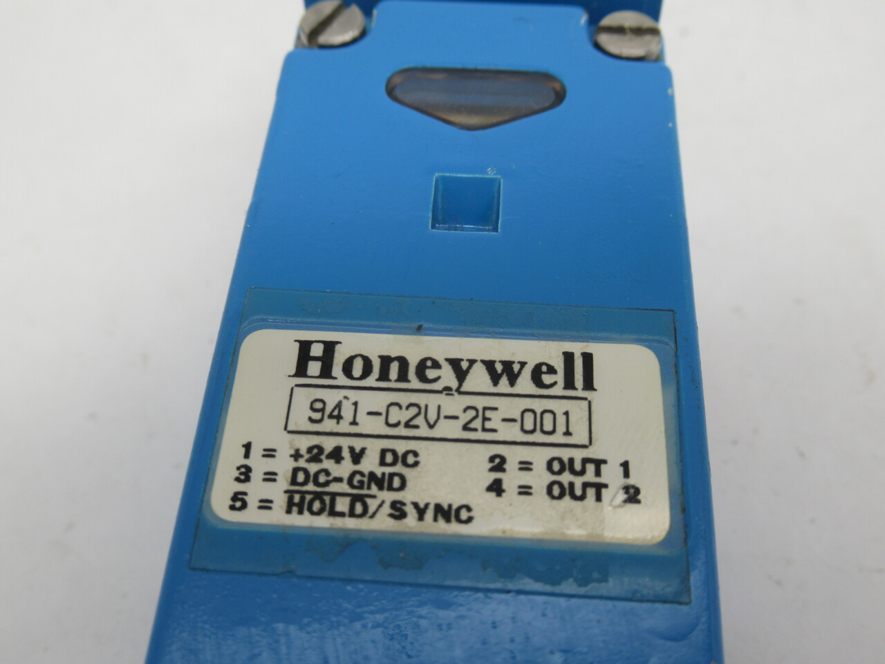 Honeywell 941-C2V-2E-001 Ultrasonic Sensor 24VDC USED