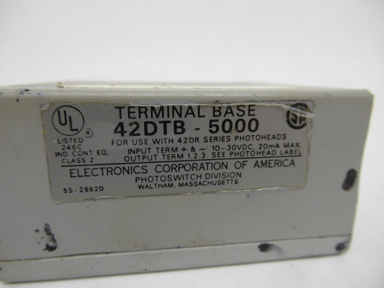 Allen-Bradley 42DTB-5000 Photoelectric Blue Line USED