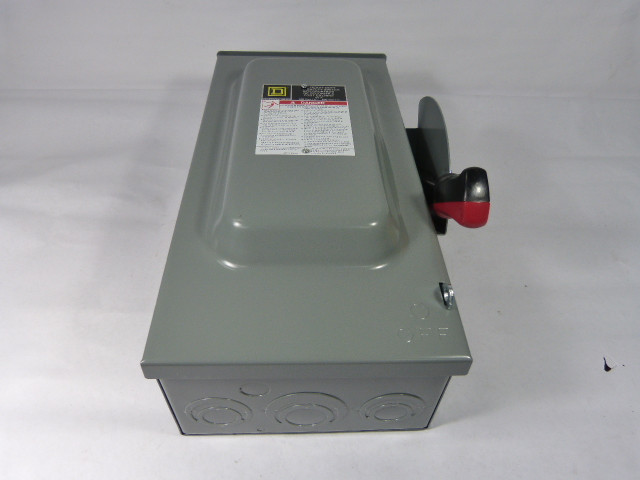 Square D CHU362RB Non-Fusible Heavy Duty Safety Switch 60A 600V 3-Pole NEW