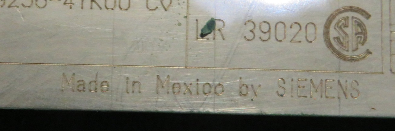Siemens Motor 20HP 1755rpm 575V 256T TEFC 3Ph 21.2A 60Hz SHELF WEAR USED