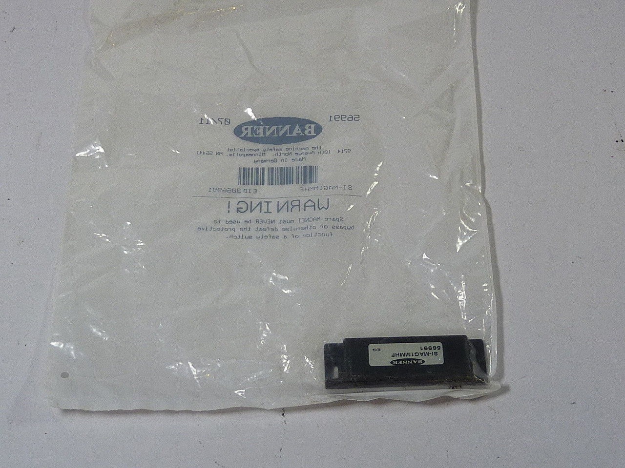 Banner SI-MAG1MMHF 56991 Rectangular Magnet 88x25mm NWB