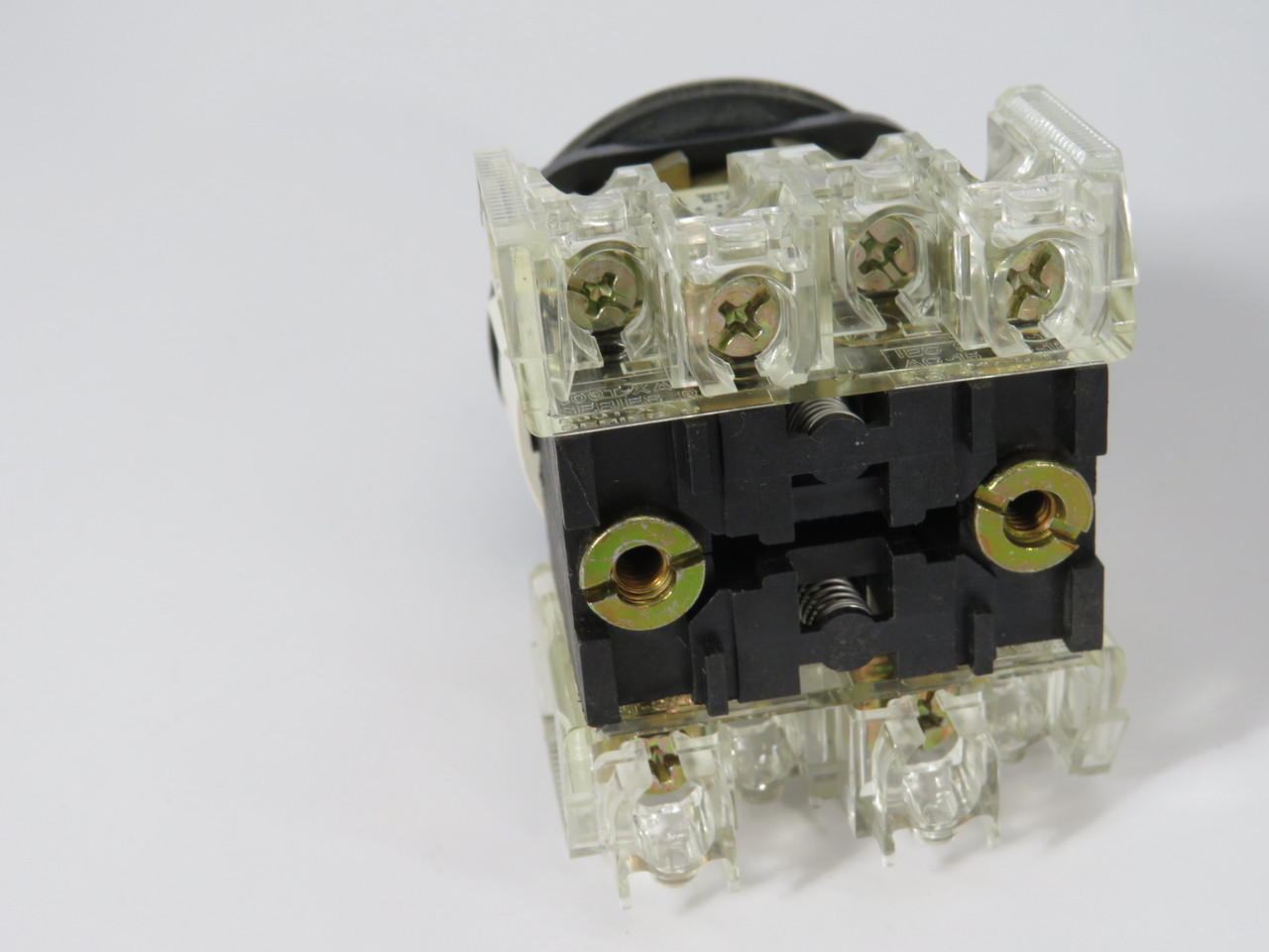 Allen-Bradley 800H-JR2B Series F 3 Position Selector Switch 2NO 2NC USED