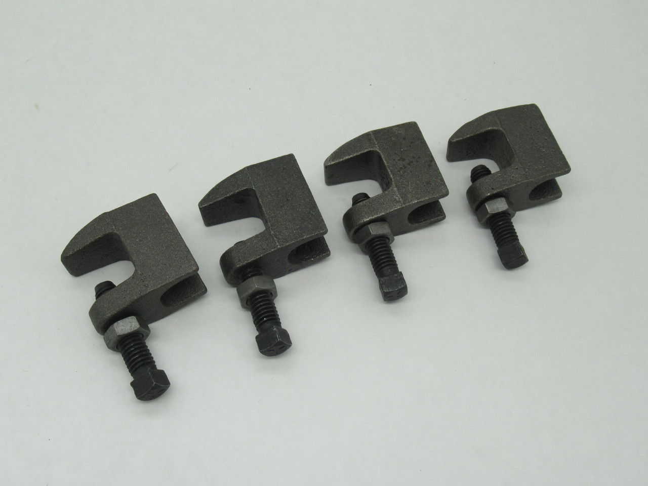 Eaton B3034-3/8 Wedge C-Clamp Size 3/8"-16 Lot of 4 SHELF WEAR NOP
