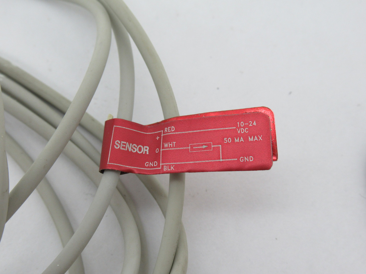 Robohead RMS22CP Proximity Reed Switch 10-24VDC 50mA PNP 3m Cable L USED
