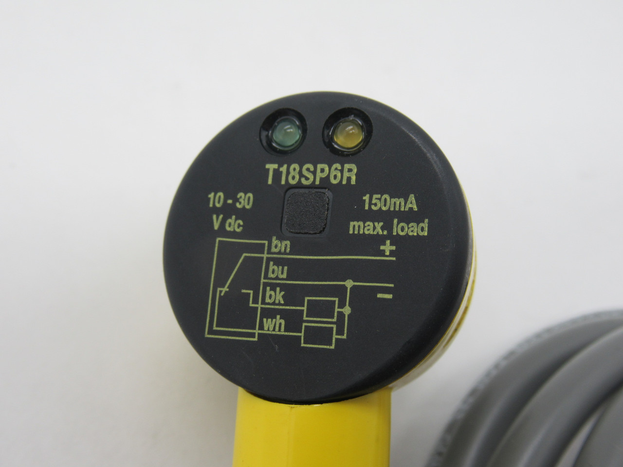 Banner T18SP6R Photoelectric Receiver 10-30VDC 150mA 20m Range SHELF WEAR NOP